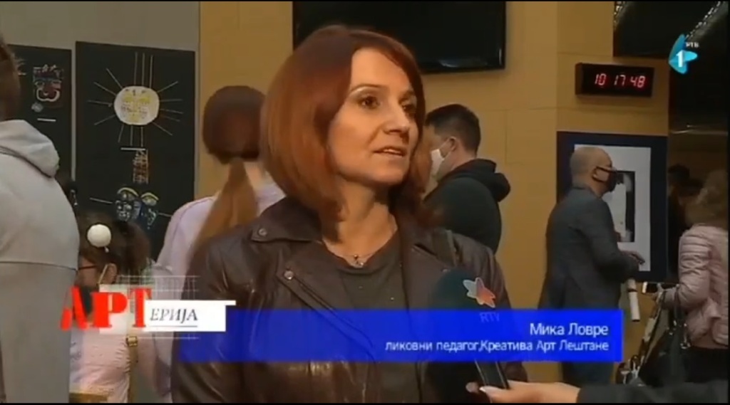 mika lovre, akademski slikar i edukator u kreativa art